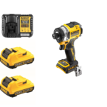 Dewalt DCF860P2 18V XR Premium Kömürsüz Darbeli Tornavida TSTAK (Aküsüz) DCF860NT, daha fazla güç, verimlilik ve dayanıklılık için fırçasız motor ve uygulamalar üzerinde hız kontrolüne izin vermek